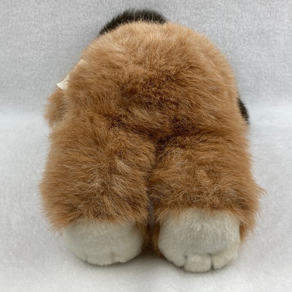 Fairview VTG 1990 Brown and White Plush Stuffed Animal Toy 13” - Picture 8 of 10